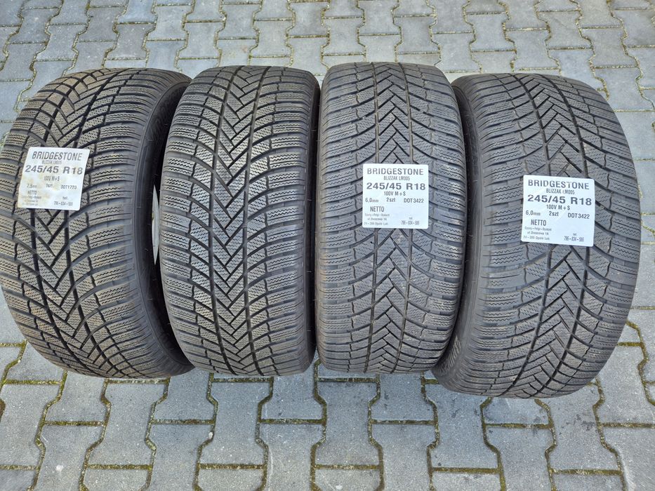 Opony Bridgestone 245 45 R18
