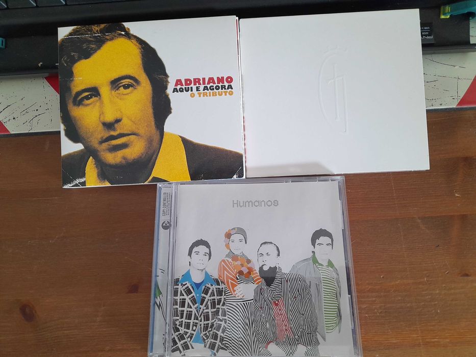 Pack de 3 Cds + DVD Gravações originais musica portuguesa como novos
