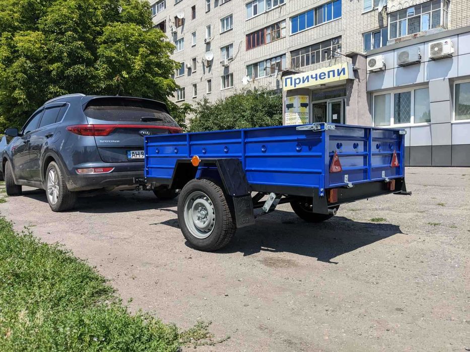 Новые Усиленные 1000кг легковые Прицепи с КОЛЕСАМИ! Завод виробник