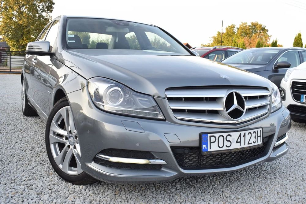 Mercedes-Benz Klasa C C-Klass W204 2.2 CDI Xsenon, Parktronic, Serwis, Zarejestrowany