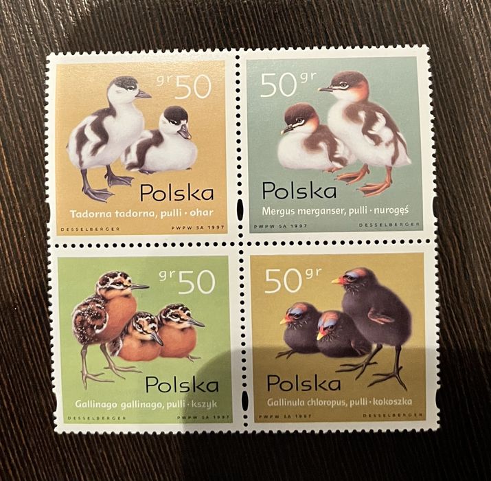 Pisklaki - znaczki pocztowe