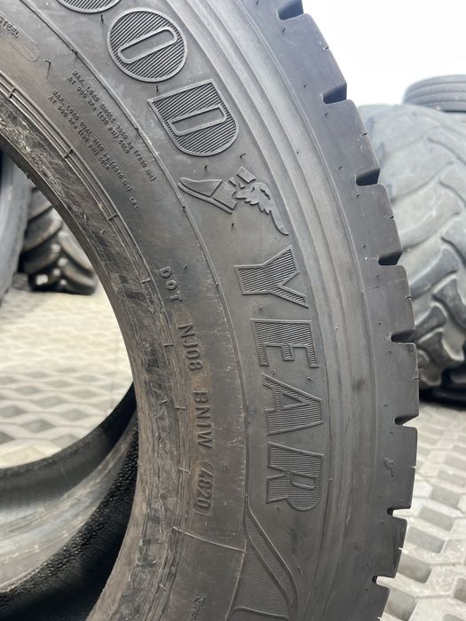 315/60/22,5 Goodyear K Max D Gen-2 idealny stan 2020r 17,5mm 2szt