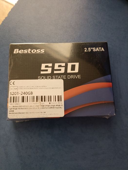 Диск SSD Bestoss 2,5" 240Gb новий