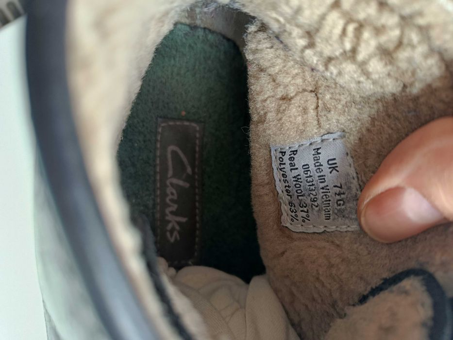 Чоботи Clarks зимові