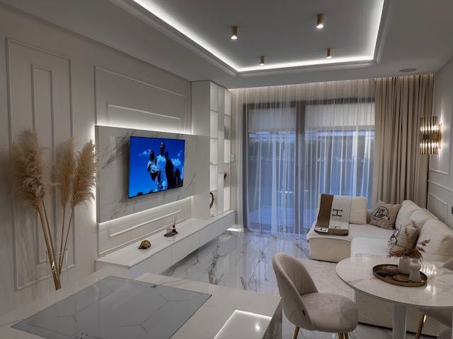 Gdańsk Brzezno przy plaży z ogrodem Polsat Plus Arena