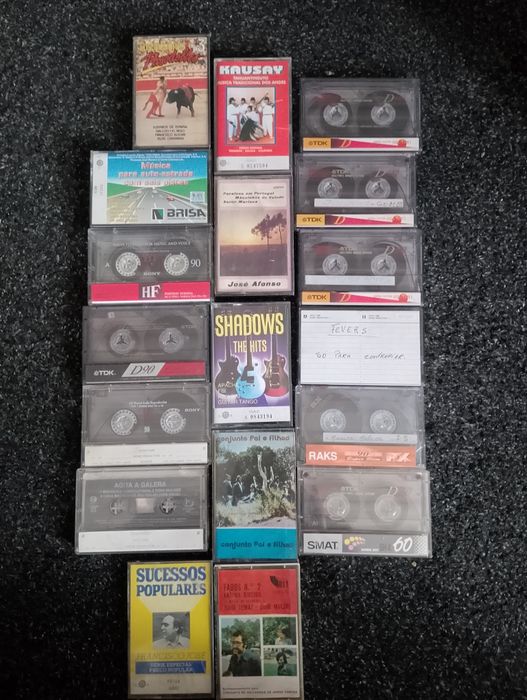 Lote 18 cassetes