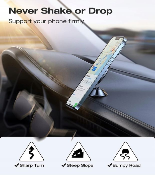 Magnetyczny Uchwyt Samochodowy na Telefon VICSEED ZJ4