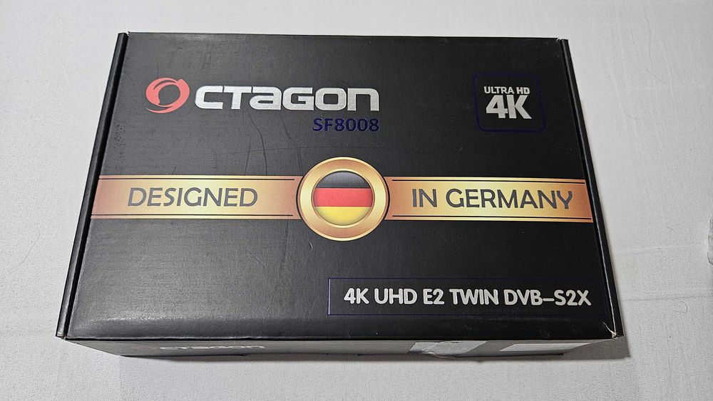 Ocatagon ultra HD 4K E2 Twin DVB-S2X