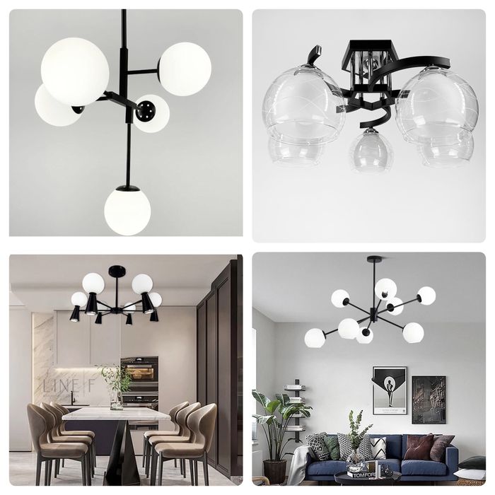 Люстри,люстра чорного кольору