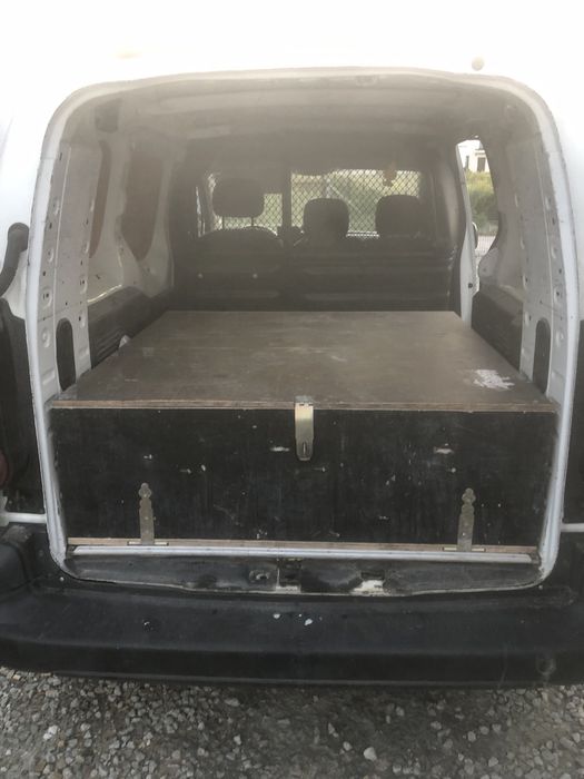 Zabudowa paki skrzynia 121x121