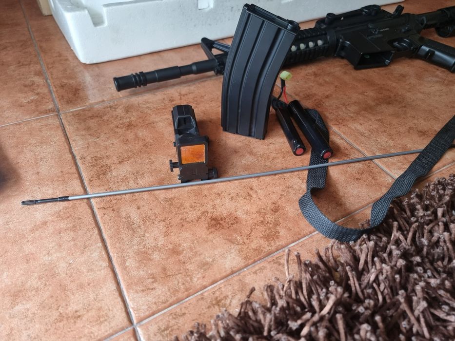 Airsoft m4a1 Full metal s/ pintura