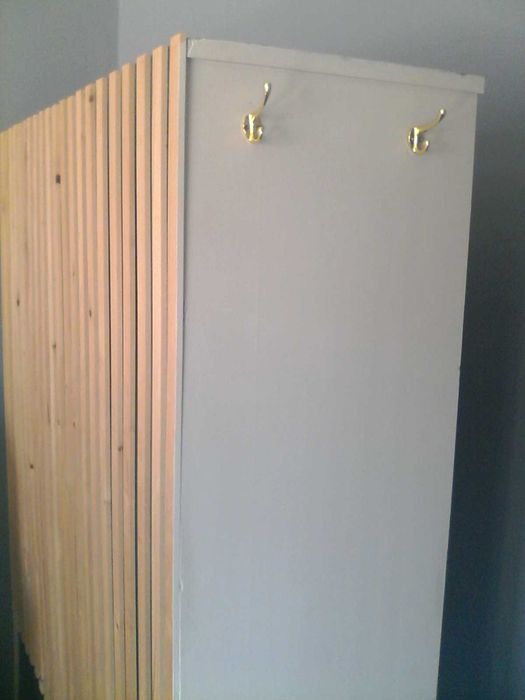 Roupeiro ripado nas costas