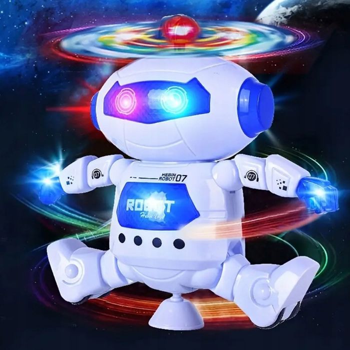 Robot Interaktywny Tańczący Na Baterię Dla Dzieci Android Obrót 360 St