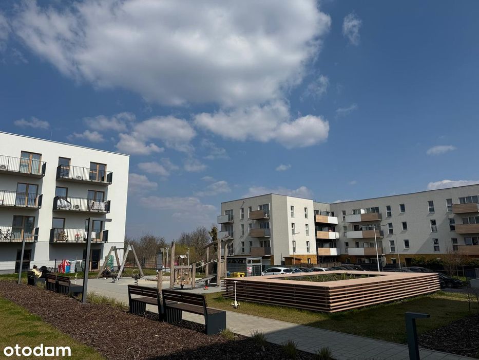 Nowe, dwupokojowe mieszkanie na Klecinie