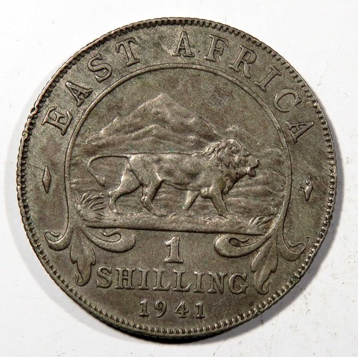 MOEDA A. Sul - 1 Shilling. 1941 George VI PRATA - Bela