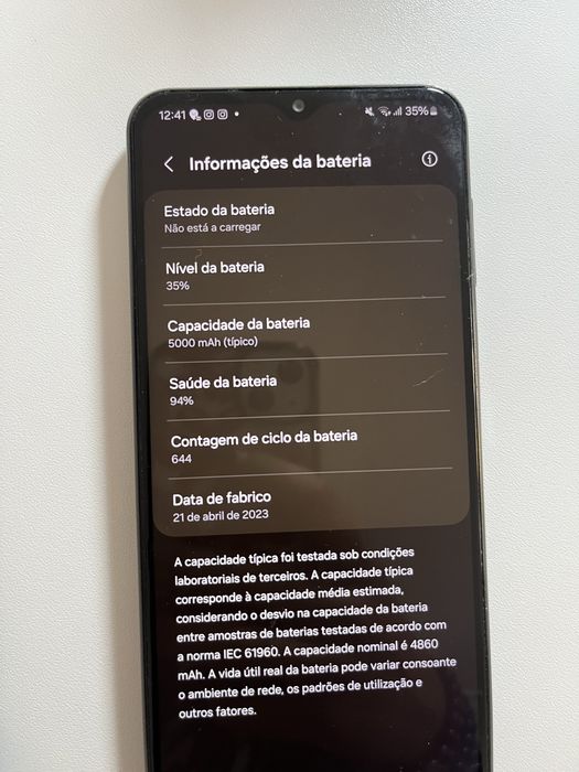 Samsung A23 5G 128GB preto