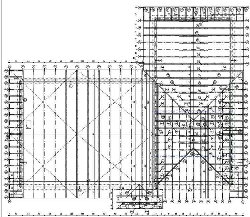 Dach, krokwie, dzwigary