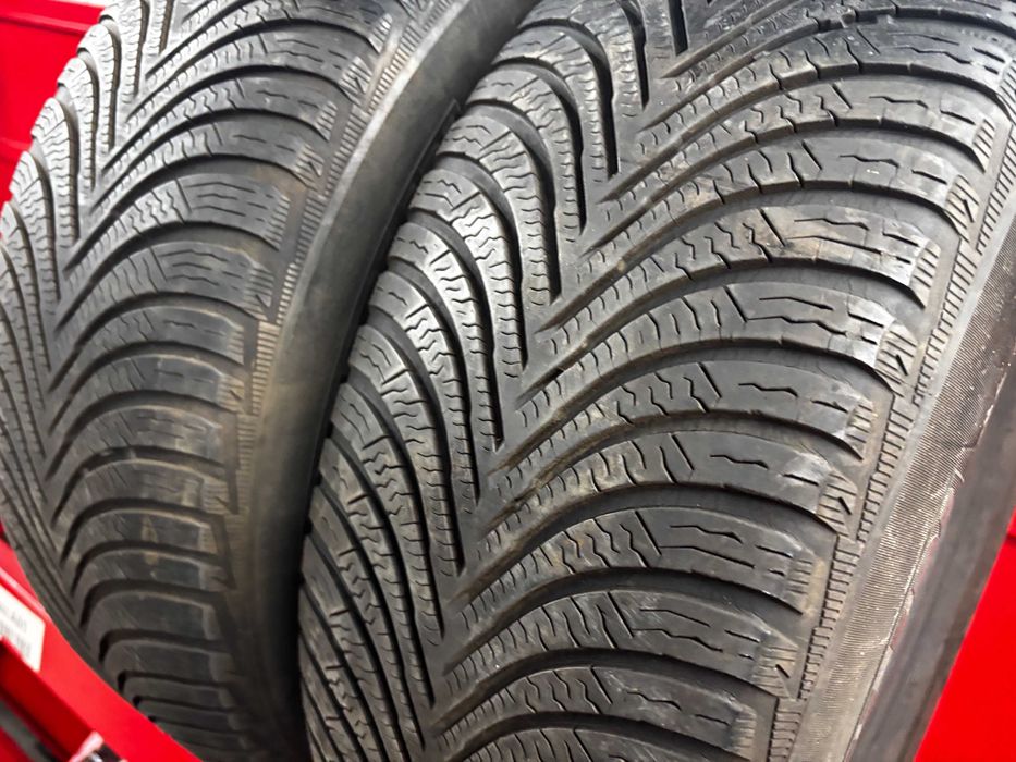 215-65-R16 MICHELIN ALPIN-5 пара 2штуки зимней резины GERMANY 2022