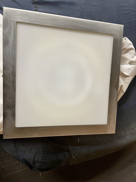 Candeeiro teto inox pvc