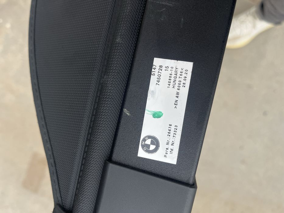 Roleta do BMW 3 G20 G21