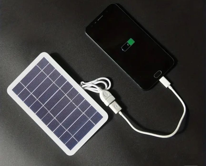 Зарядное устройство на солнечной батареи.