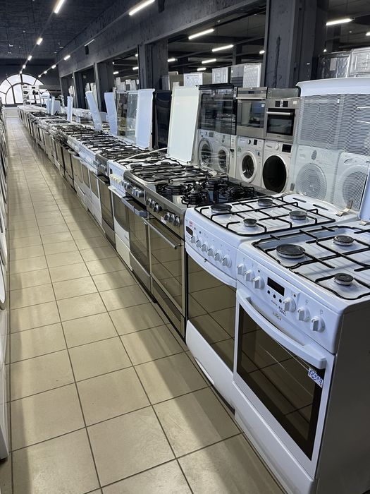 Газова кухонна плита 60 см Бош BOSCH HSV 745020 біла Німеччина б/у