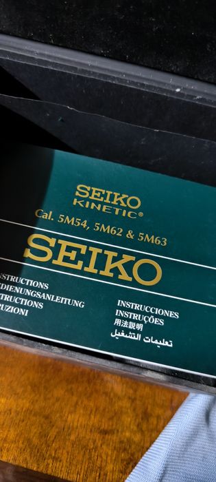 Relógio Seiko Sportura Kinetic Direct Drive