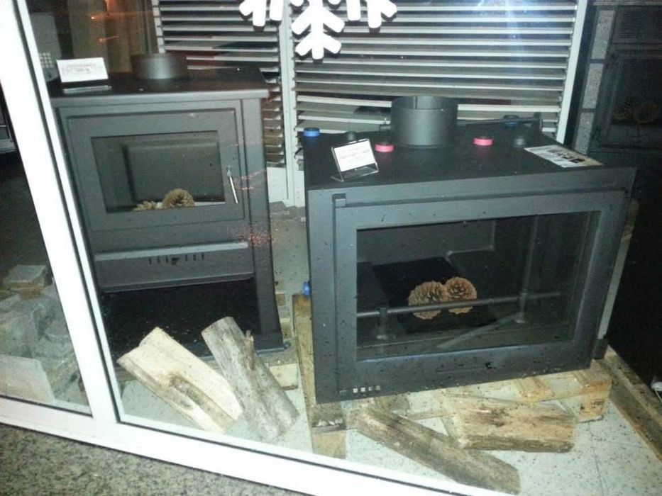 Salamandra Lenha aquecimento