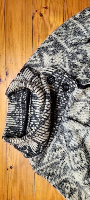 Kurtka wiosenna włoski ciepły kardigan sweter M