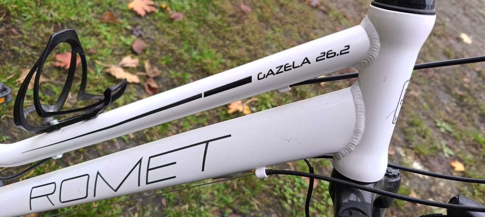 Rower damka damski Romet Gazela 26.2 + koszyk JAK NOWY