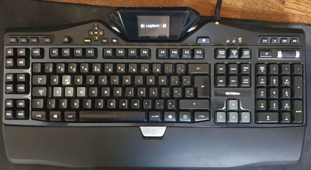 Klawiatura gamingowa Logitech G19s