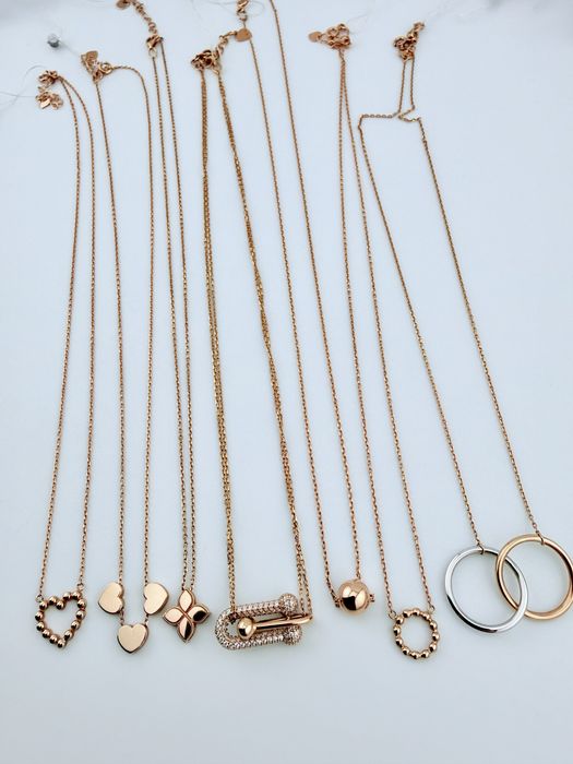 Золоте кольє нове