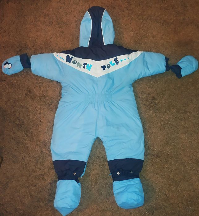 Зимний комбинезон трансформер 6 - 12 - 18 - 24 месяца.