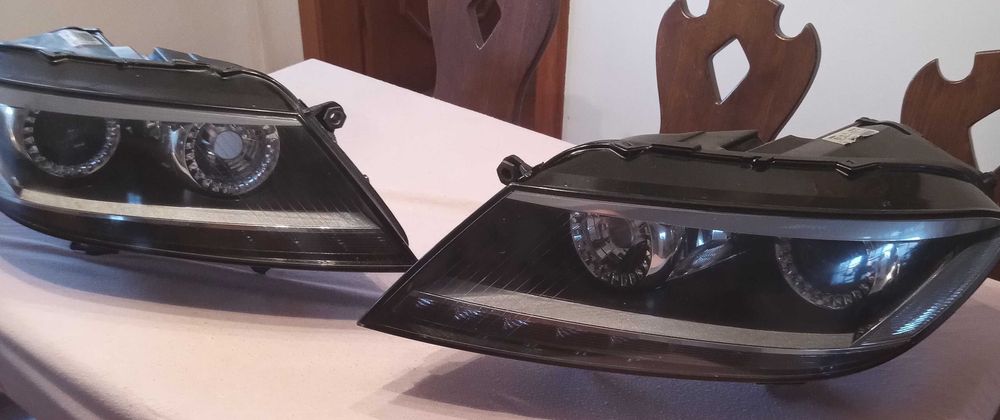 Komplet lamp przednich lift VW Pheaton