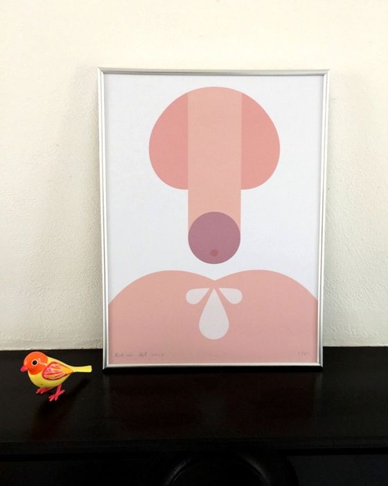 Art Print assinado pelo Designer Holandês Bob Van Dijk