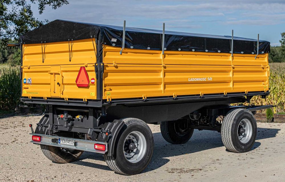 1 Przyczepa Rolnicza OHLER , Kassbohrer HL HW 8011 Ładowność 14 t