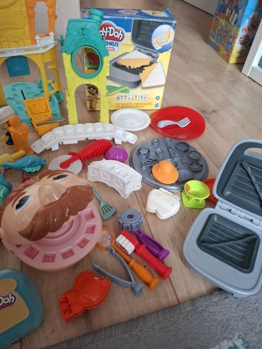 Play Doh dentysta,  toster,  miasto,  ośmiornica