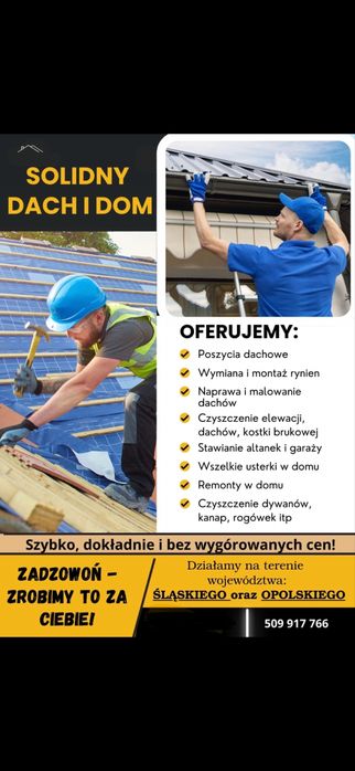Fachowe usługi dekarskie i remontowe- Darmowa wycena