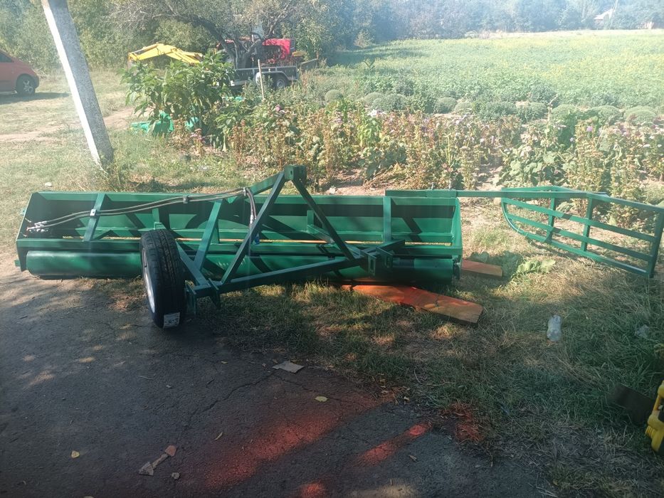 Згортач, валкоутворювач гарбузів, згортач гарбузів у валки