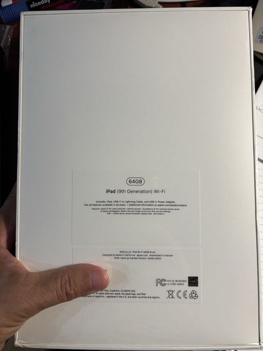 Ipad  Wifi 64 GB Silver novo e selado