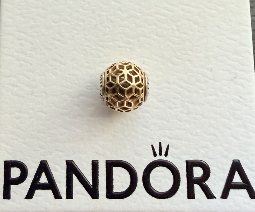 PANDORA ESSENCE Intuicja oryginalny 14k złoty charms 585G