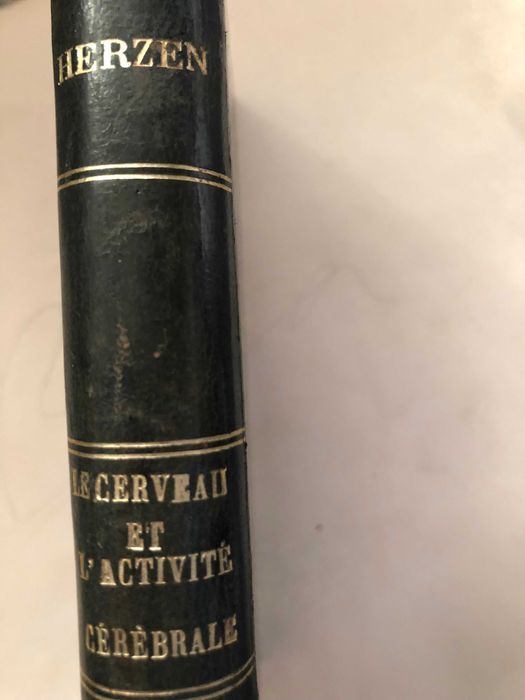 Le Cerveau et l'Ativité Cerébrale - Alexandre Herzen