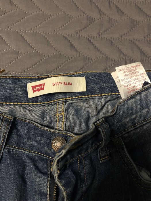 Calças ganga azul Levis