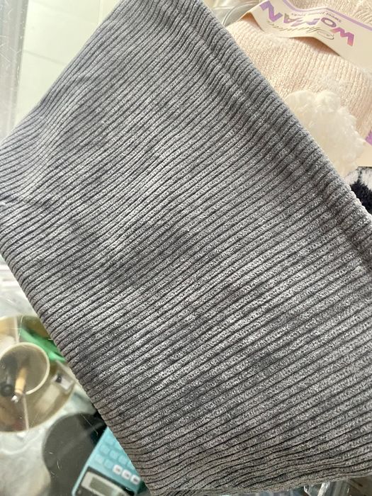 Necessaire cinzento bombazine