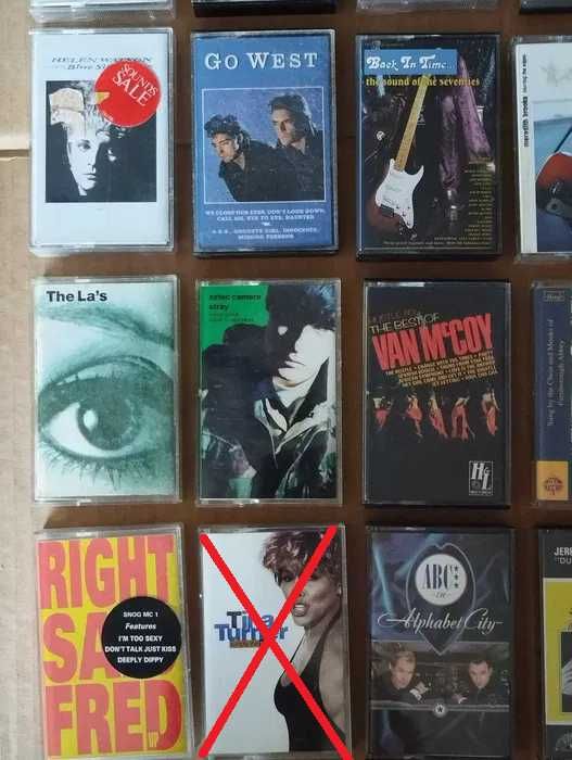 Várias Cassetes Antigas Internacionais #C02L02