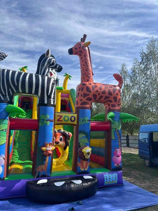 Dmuchaniec Dmuchana zjeżdżalnia wynajem