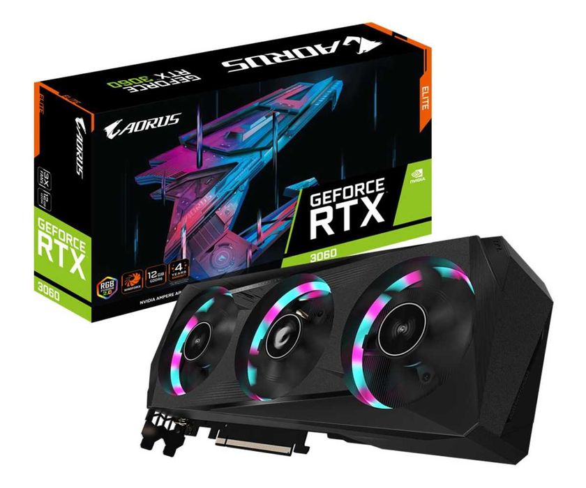 rtx 3060 12gb aorus elite rgb