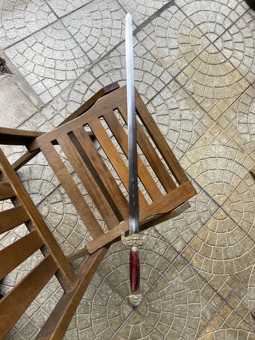 Espada ornamental chinesa - Longquan Dragão e Fênix Jian