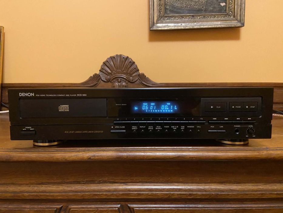 Ceniony odtwarzacz Denon DCD-960, digital out, optical out, DAC