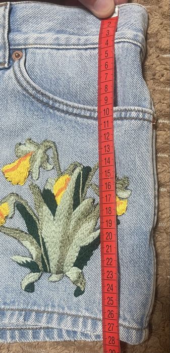 Джинсовые шорты GUCCI